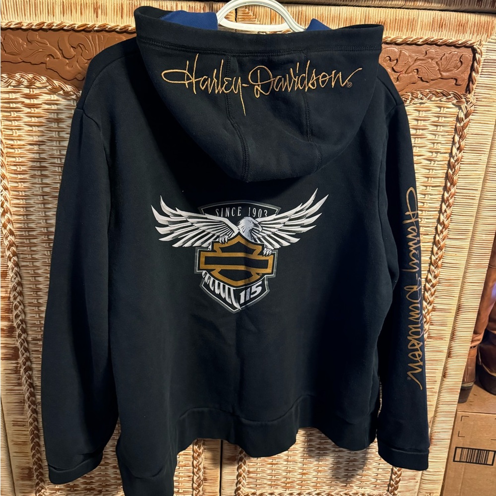 Harley Davidson 115yrs Anniversary Hoodie